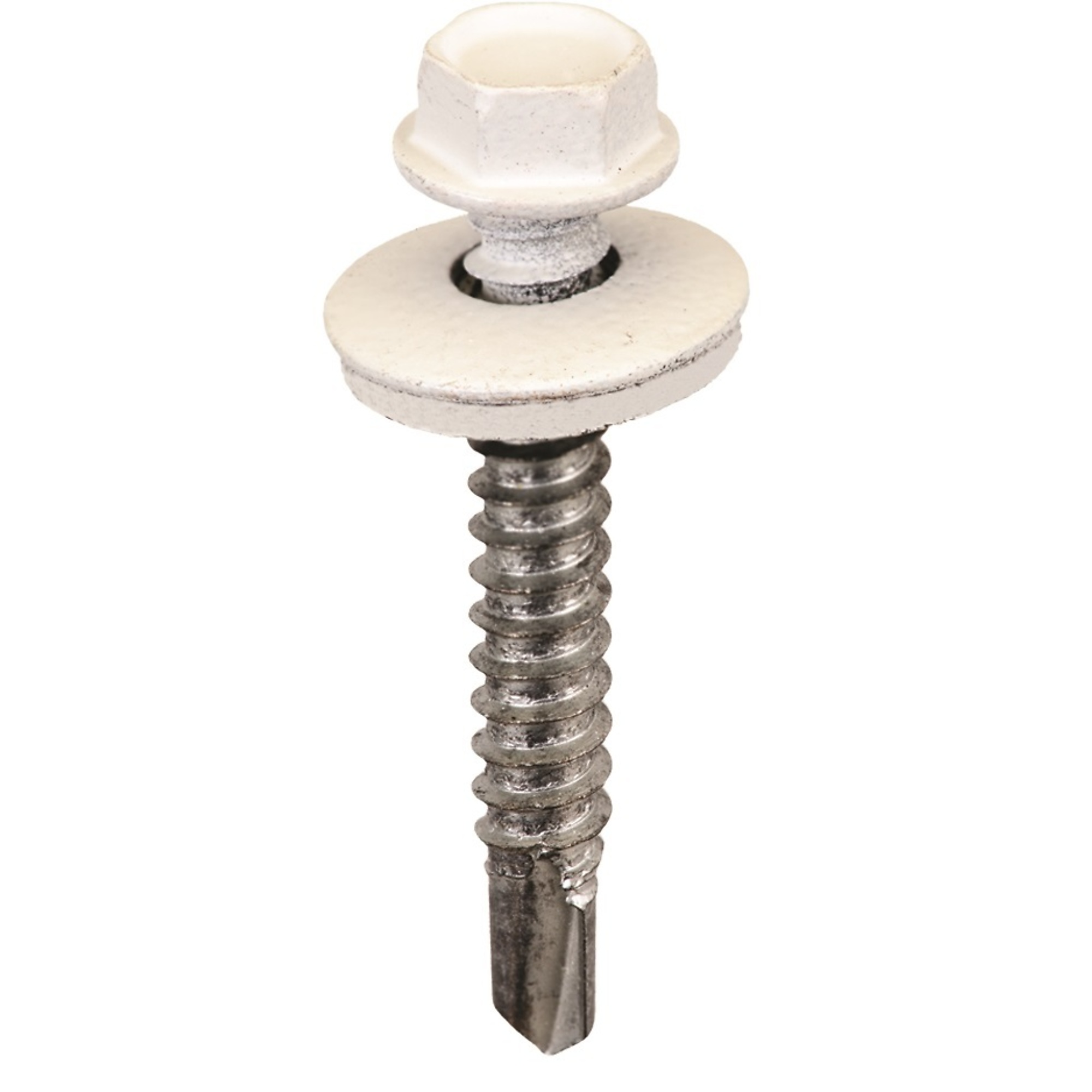Acorn Hardware, Metal to Metal Screws #12X1-1/2in. White, Model# SW-MM1212W250